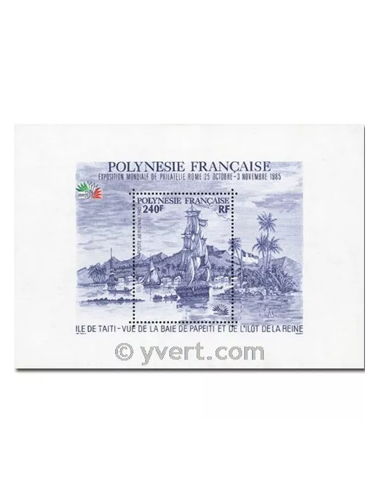 n° 11 - Timbre Polynésie Bloc et feuillets