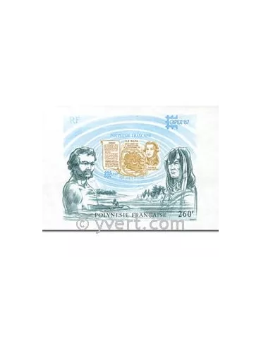 n° 13 - Timbre Polynésie Bloc et feuillets