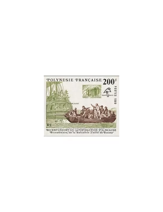 n° 15 - Timbre Polynésie Bloc et feuillets