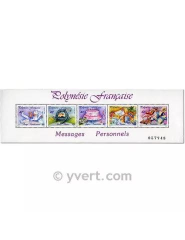 n° 16 - Timbre Polynésie Bloc et feuillets 2