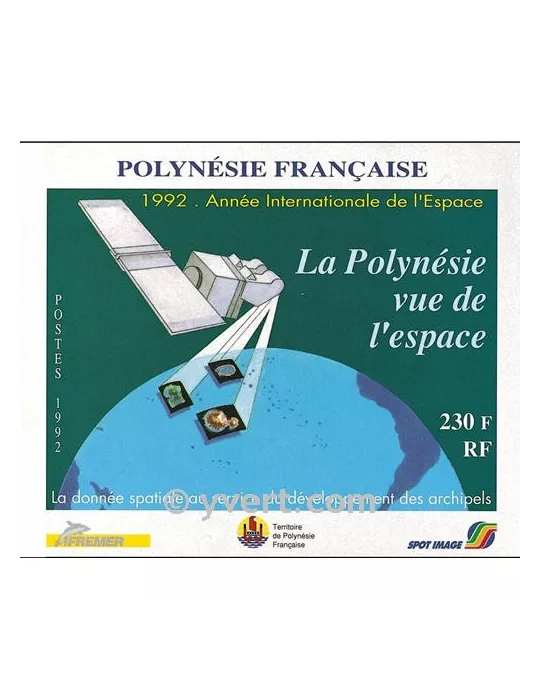 n° 19 - Timbre Polynésie Bloc et feuillets