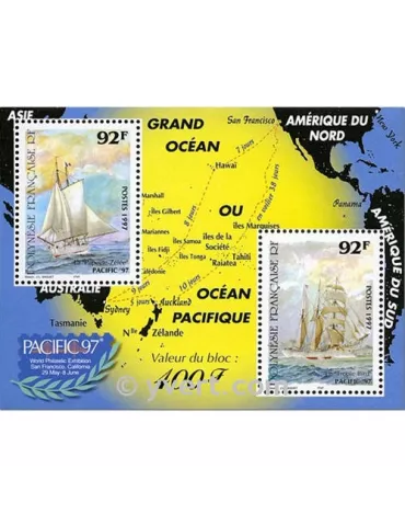 n° 22 - Timbre Polynésie Bloc et feuillets 2