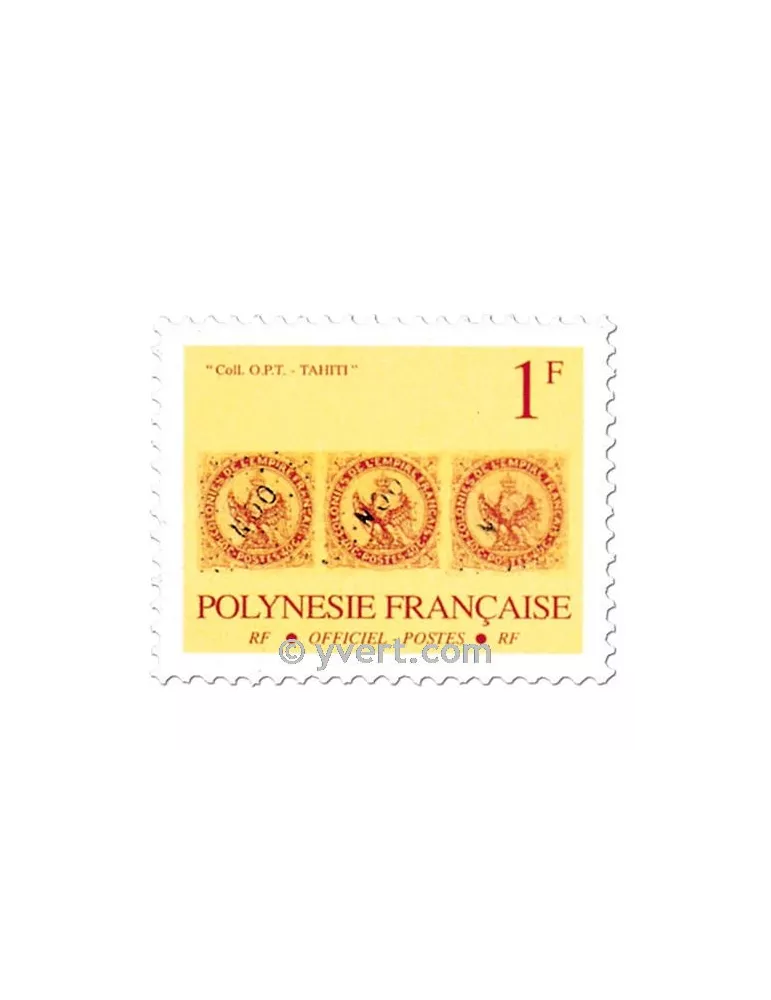 n° 16/25 - Timbre Polynésie De service