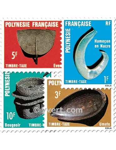 n° 4/7 - Timbre Polynésie Taxe