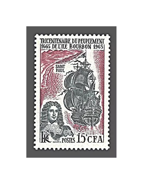 n° 365 - Timbre Réunion Poste