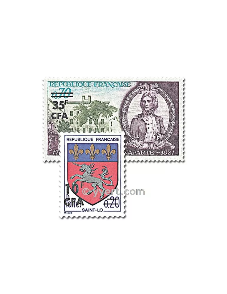 n° 386/387 - Timbre Réunion Poste