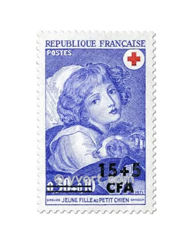 n° 406 - Timbre Réunion Poste 2