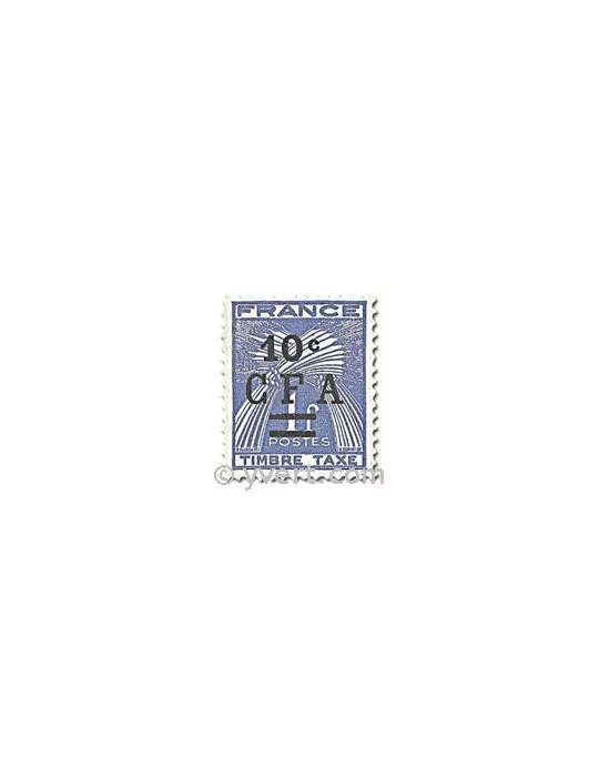 n° 36/44 - Timbre Réunion Taxe