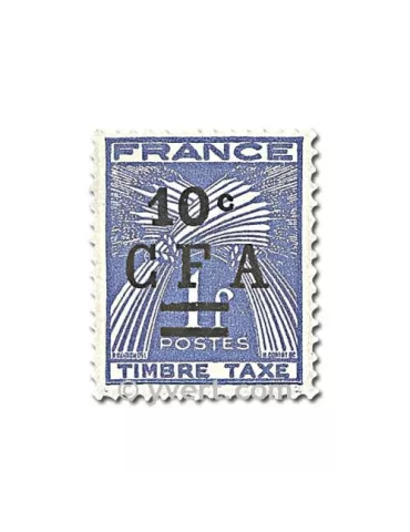 n° 36/44 - Timbre Réunion Taxe 2