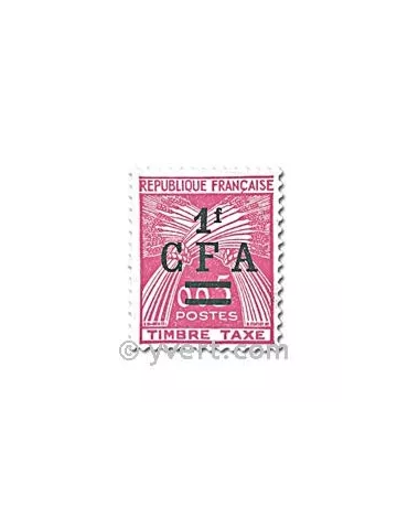 n° 45/47 - Timbre Réunion Taxe