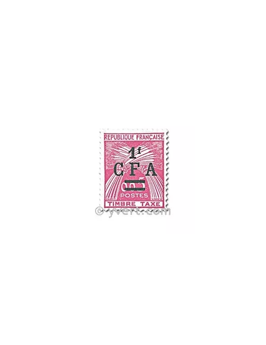 n° 45/47 - Timbre Réunion Taxe