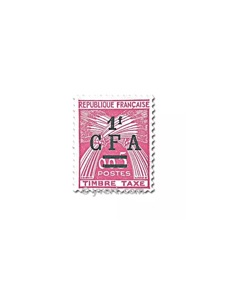 n° 45/47 - Timbre Réunion Taxe