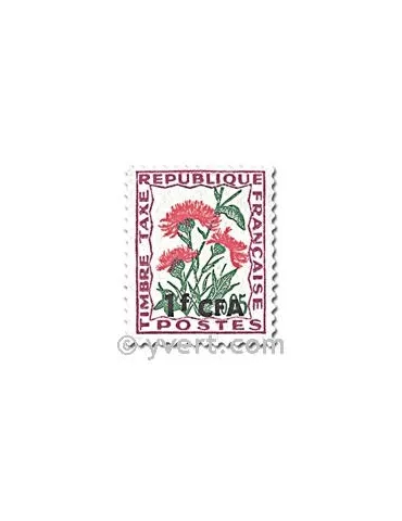 n° 48/53 - Timbre Réunion Taxe