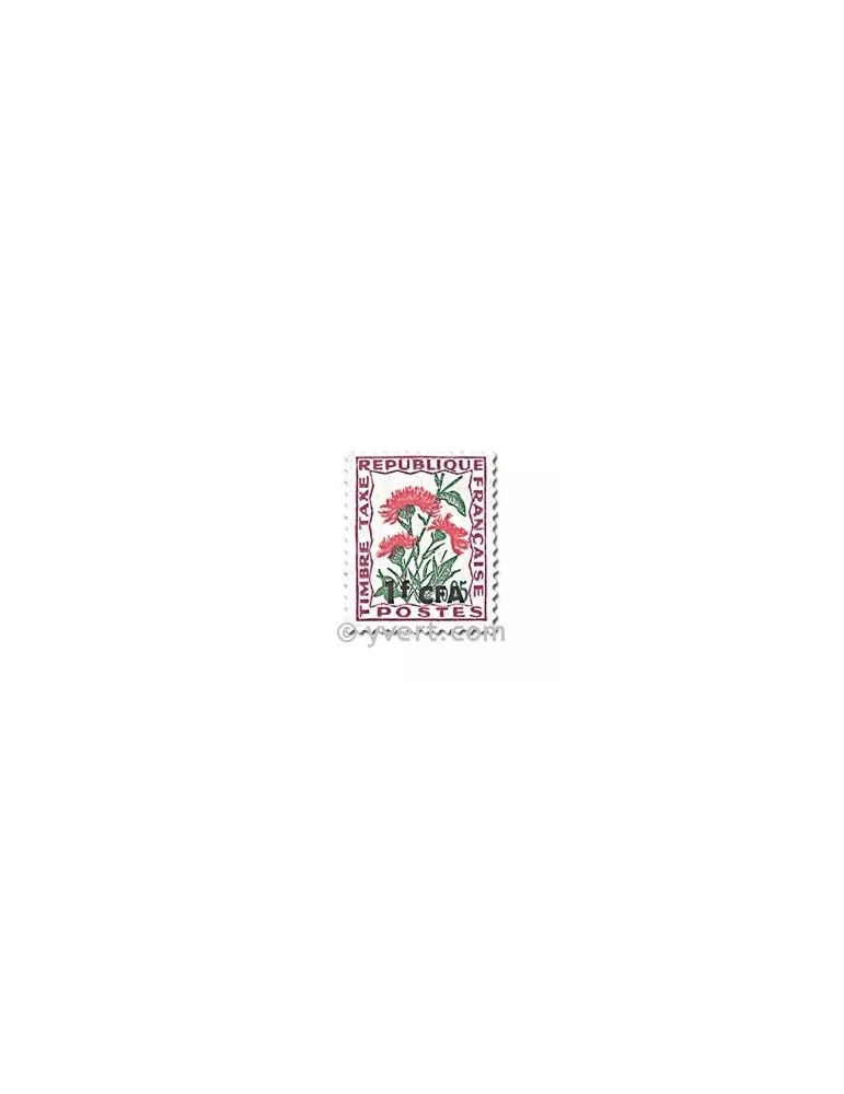 n° 48/53 - Timbre Réunion Taxe