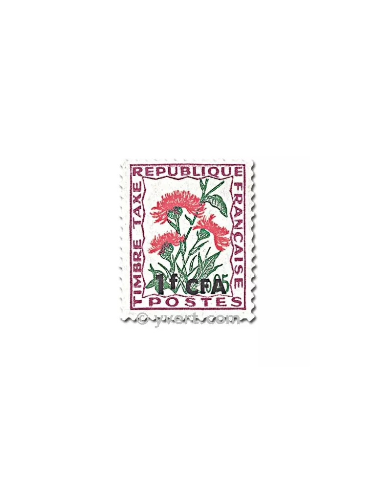 n° 48/53 - Timbre Réunion Taxe