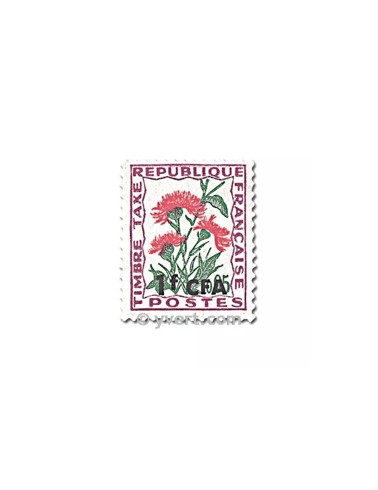 n° 48/53 - Timbre Réunion Taxe