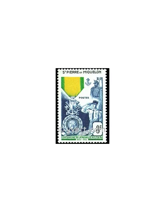 n° 347 - Timbre Saint-Pierre et Miquelon Poste