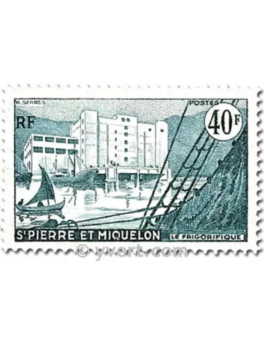 n° 348/351 - Timbre Saint-Pierre et Miquelon Poste 2