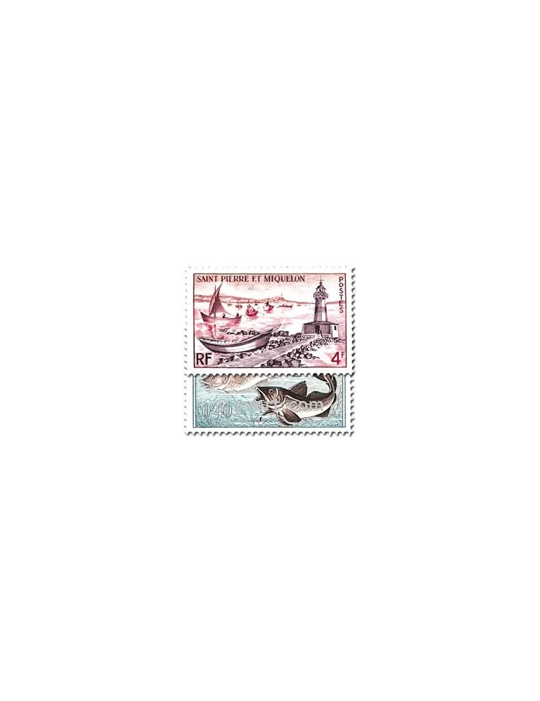 n° 353/357 - Timbre Saint-Pierre et Miquelon Poste