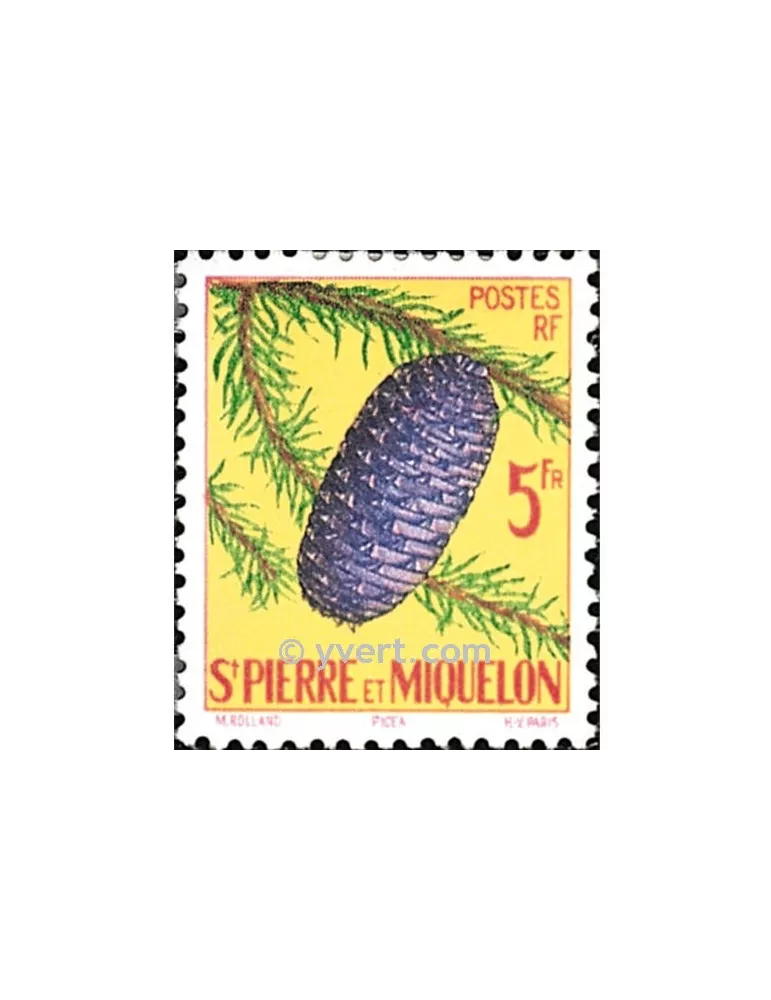 n° 359 - Timbre Saint-Pierre et Miquelon Poste