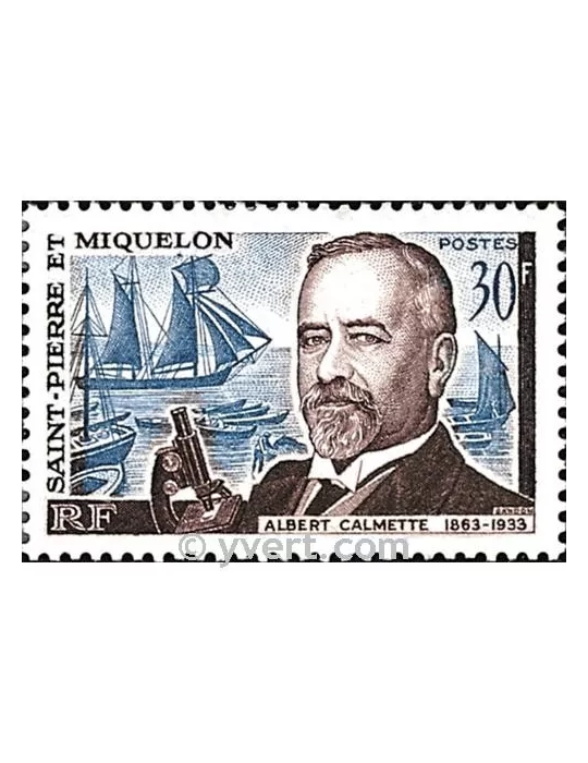 n° 368 - Timbre Saint-Pierre et Miquelon Poste