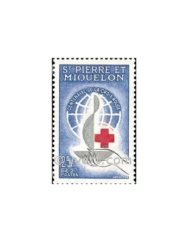 n° 369 - Timbre Saint-Pierre et Miquelon Poste