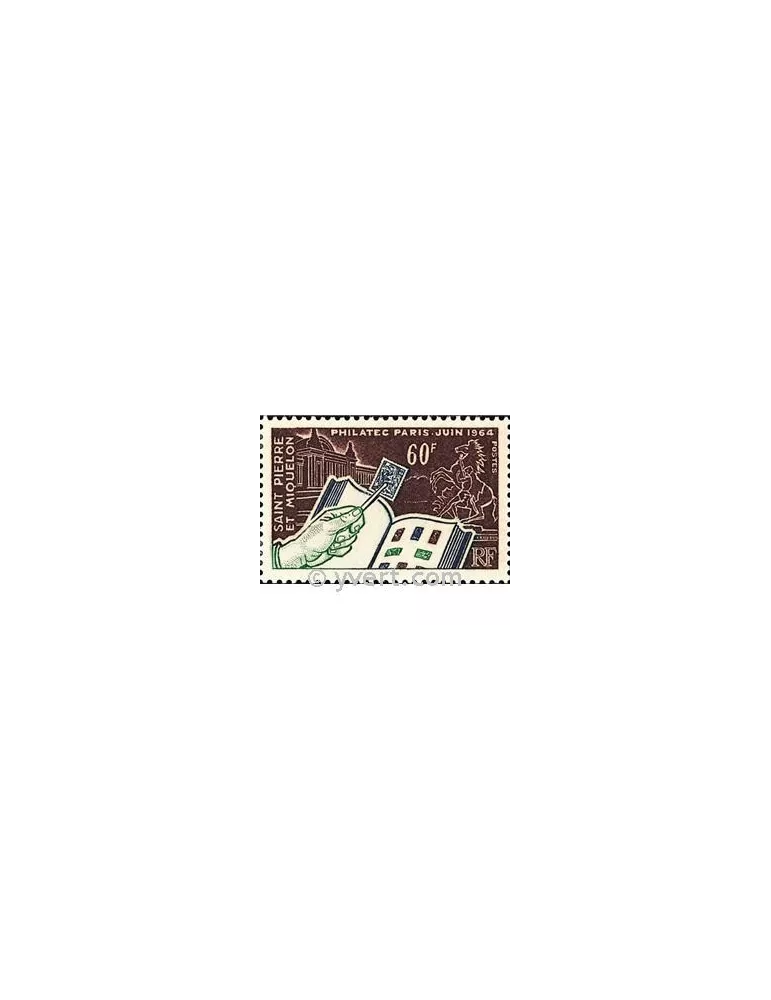 n° 371 - Timbre Saint-Pierre et Miquelon Poste