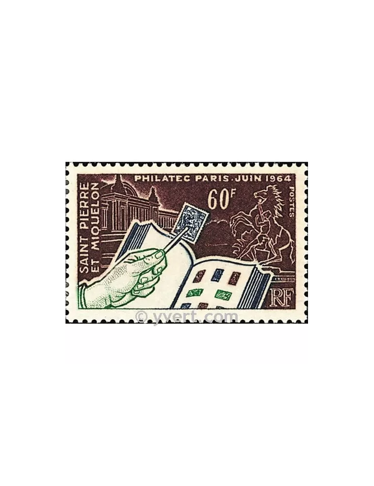 n° 371 - Timbre Saint-Pierre et Miquelon Poste