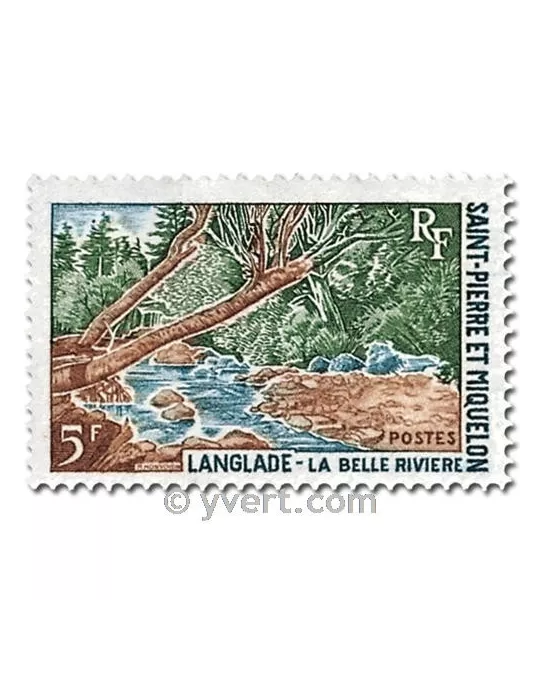 n° 385/386 - Timbre Saint-Pierre et Miquelon Poste