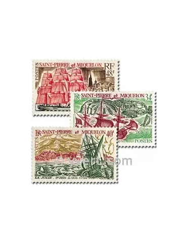 n° 395/397 - Timbre Saint-Pierre et Miquelon Poste