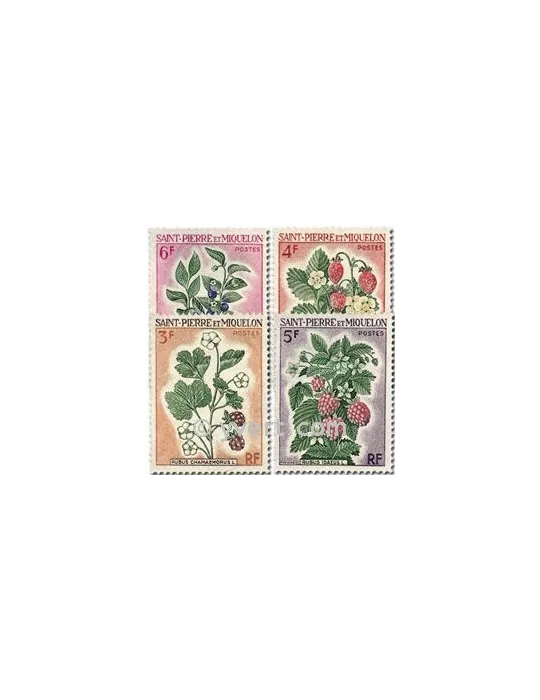 n° 401/404 - Timbre Saint-Pierre et Miquelon Poste