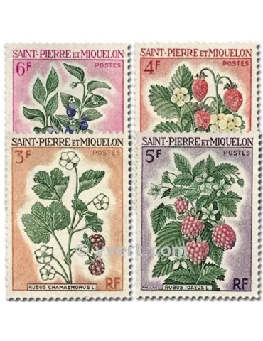 n° 401/404 - Timbre Saint-Pierre et Miquelon Poste 2