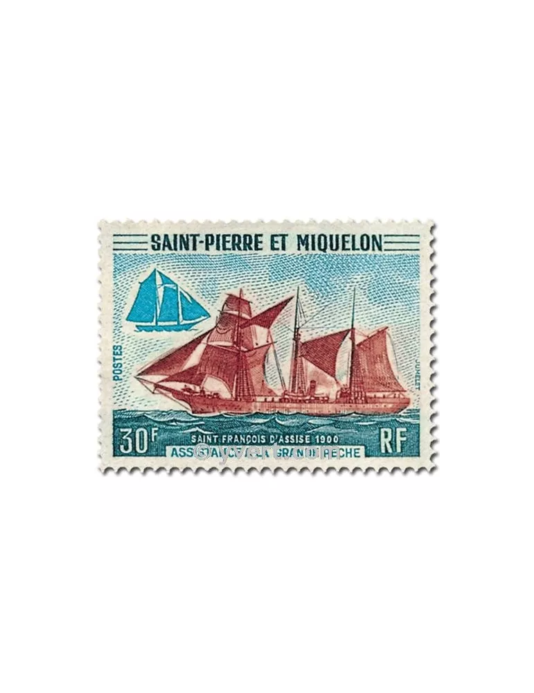 n° 410/413 - Timbre Saint-Pierre et Miquelon Poste