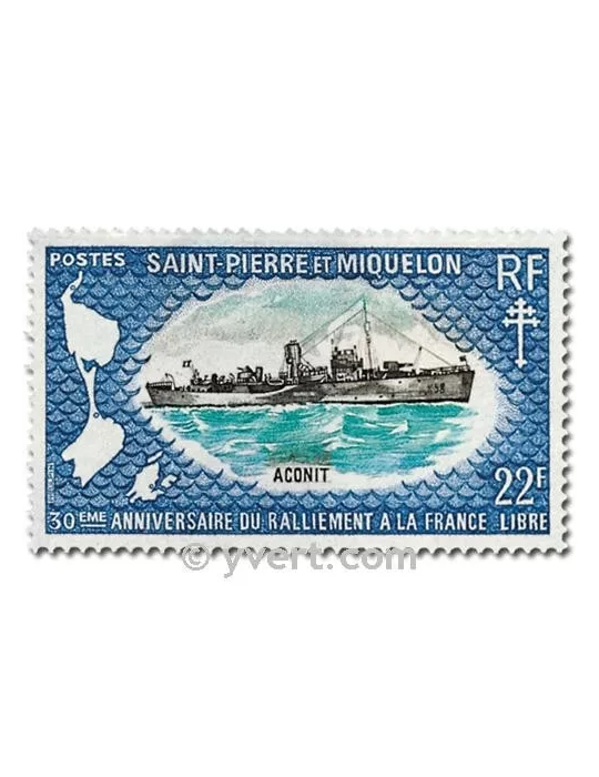 n° 414/416 - Timbre Saint-Pierre et Miquelon Poste
