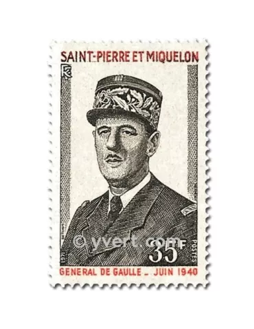 n° 419/420 - Timbre Saint-Pierre et Miquelon Poste 2