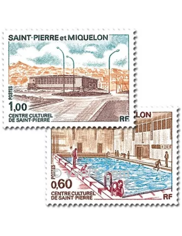 n° 431/432 - Timbre Saint-Pierre et Miquelon Poste 2