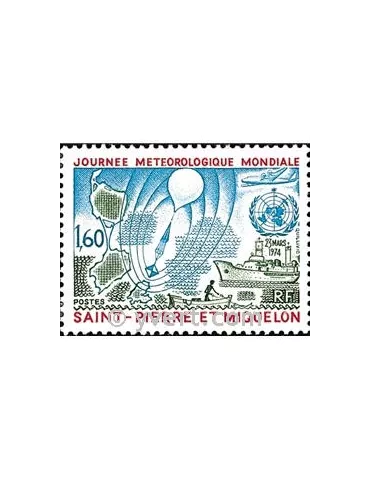 n° 433 - Timbre Saint-Pierre et Miquelon Poste