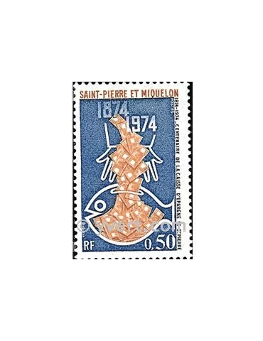 n° 437 - Timbre Saint-Pierre et Miquelon Poste