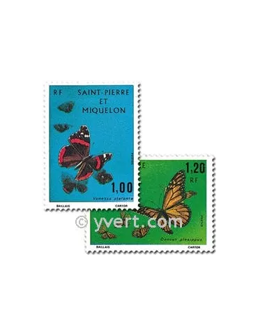 n° 441/442 - Timbre Saint-Pierre et Miquelon Poste