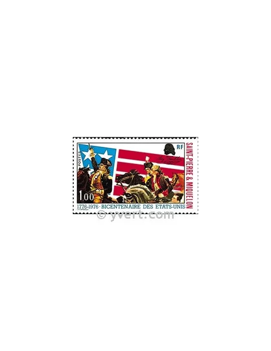 n° 449 - Timbre Saint-Pierre et Miquelon Poste