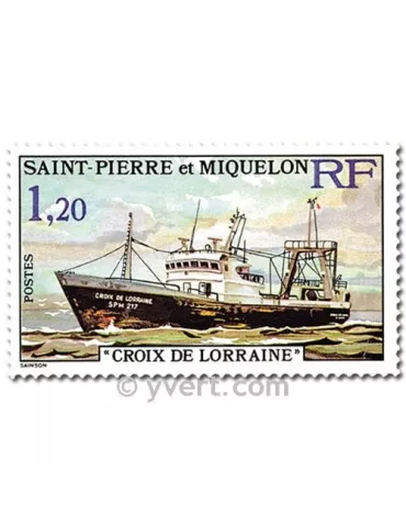 n° 453/454 - Timbre Saint-Pierre et Miquelon Poste 2