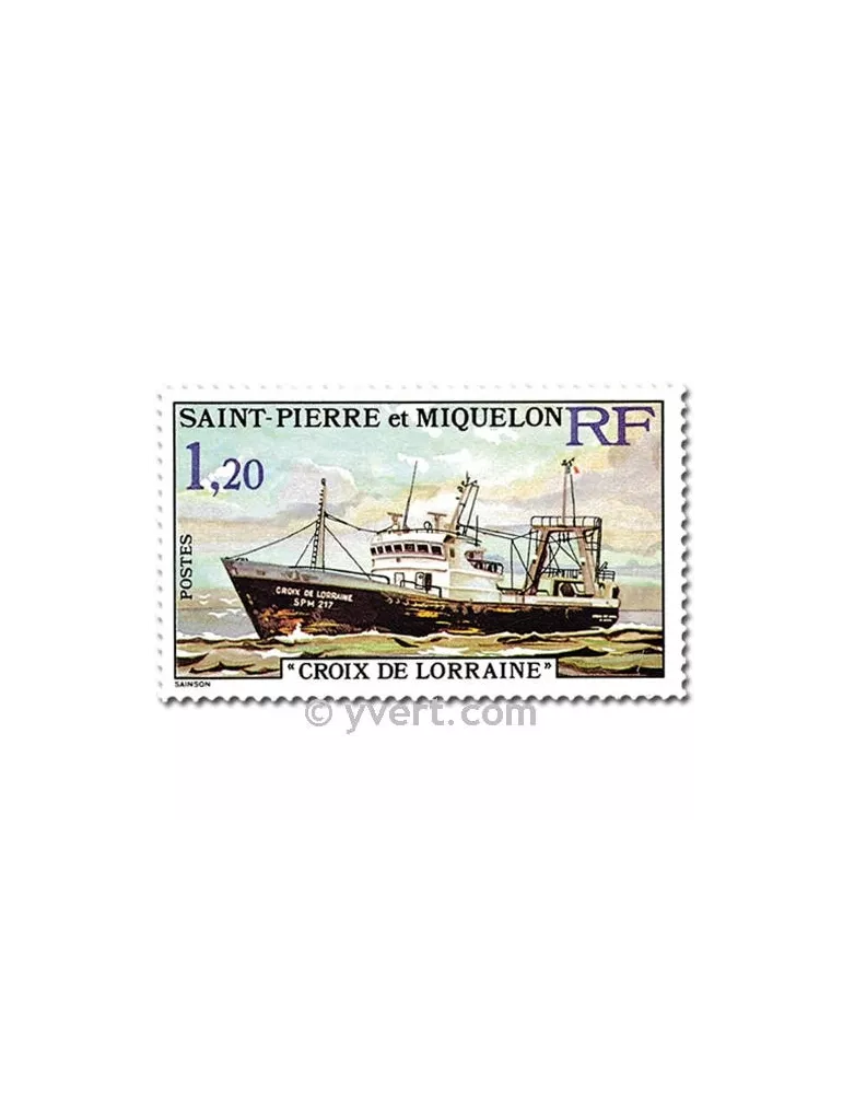 n° 453/454 - Timbre Saint-Pierre et Miquelon Poste