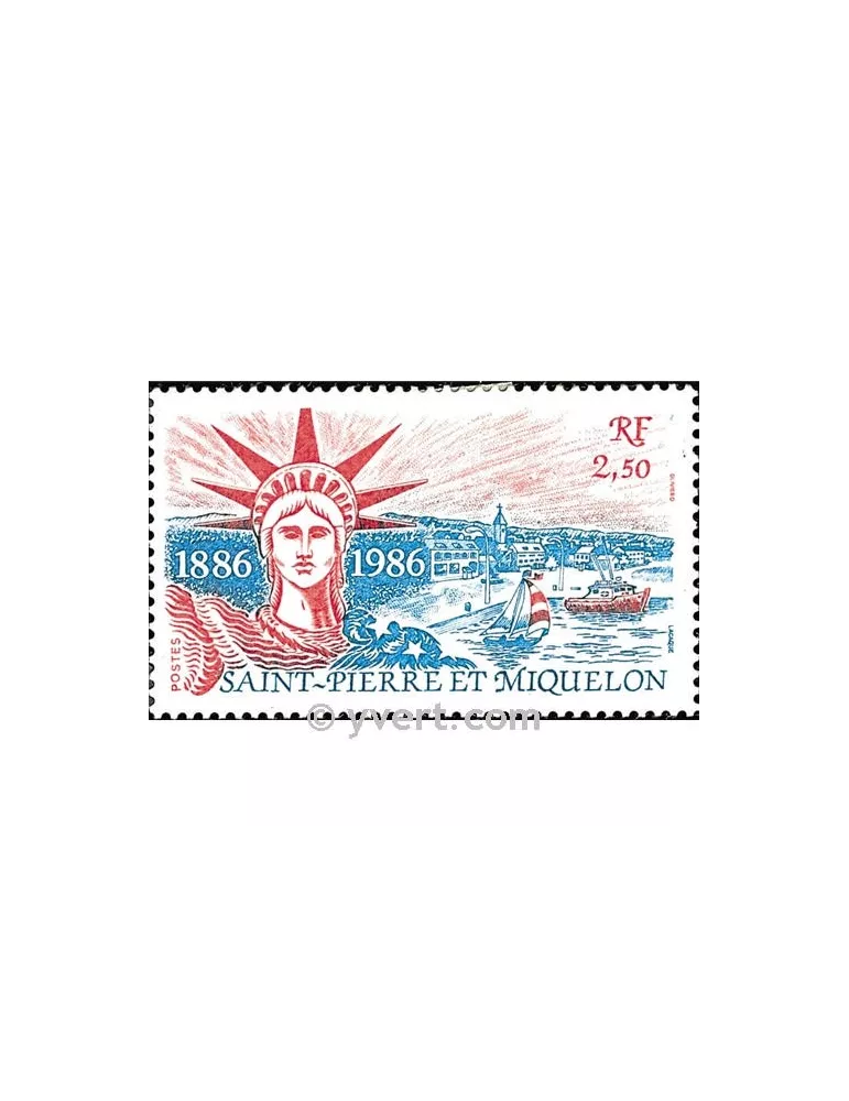 n° 471 - Timbre Saint-Pierre et Miquelon Poste