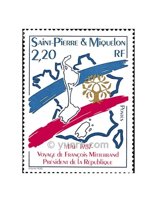 n° 478 - Timbre Saint-Pierre et Miquelon Poste