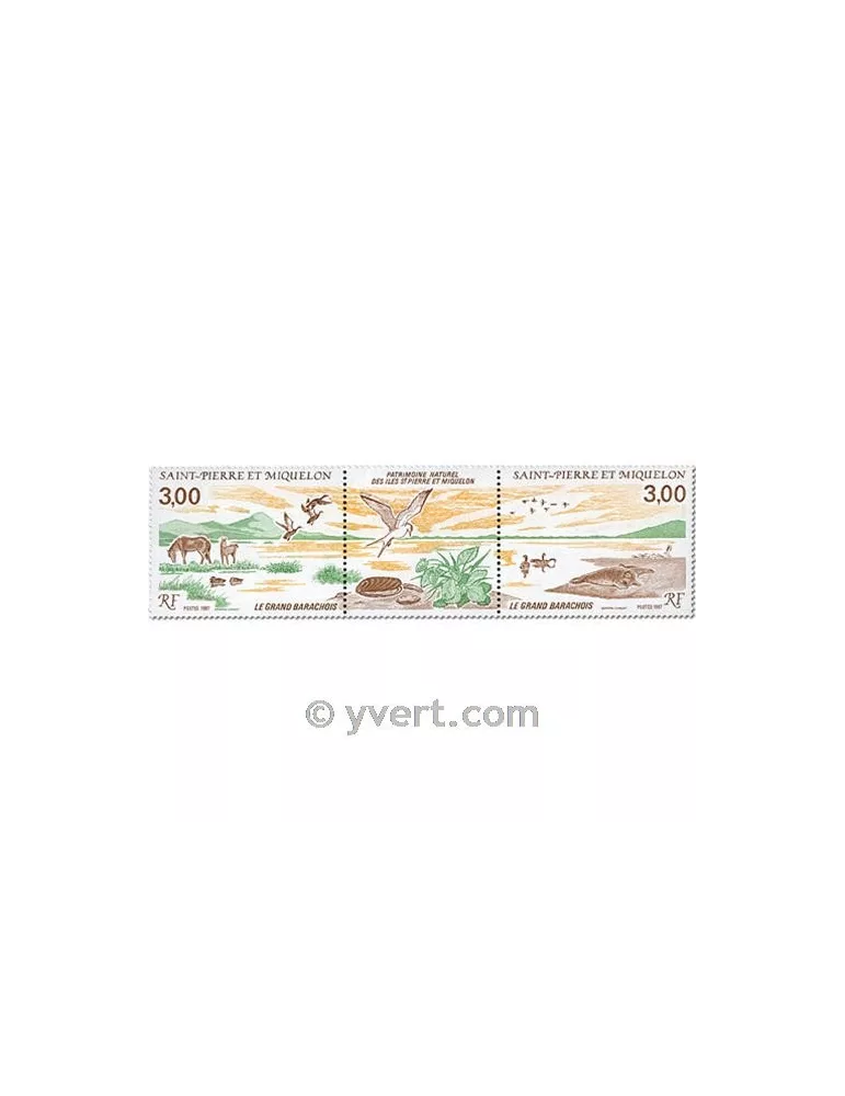 n° 485A - Timbre Saint-Pierre et Miquelon Poste