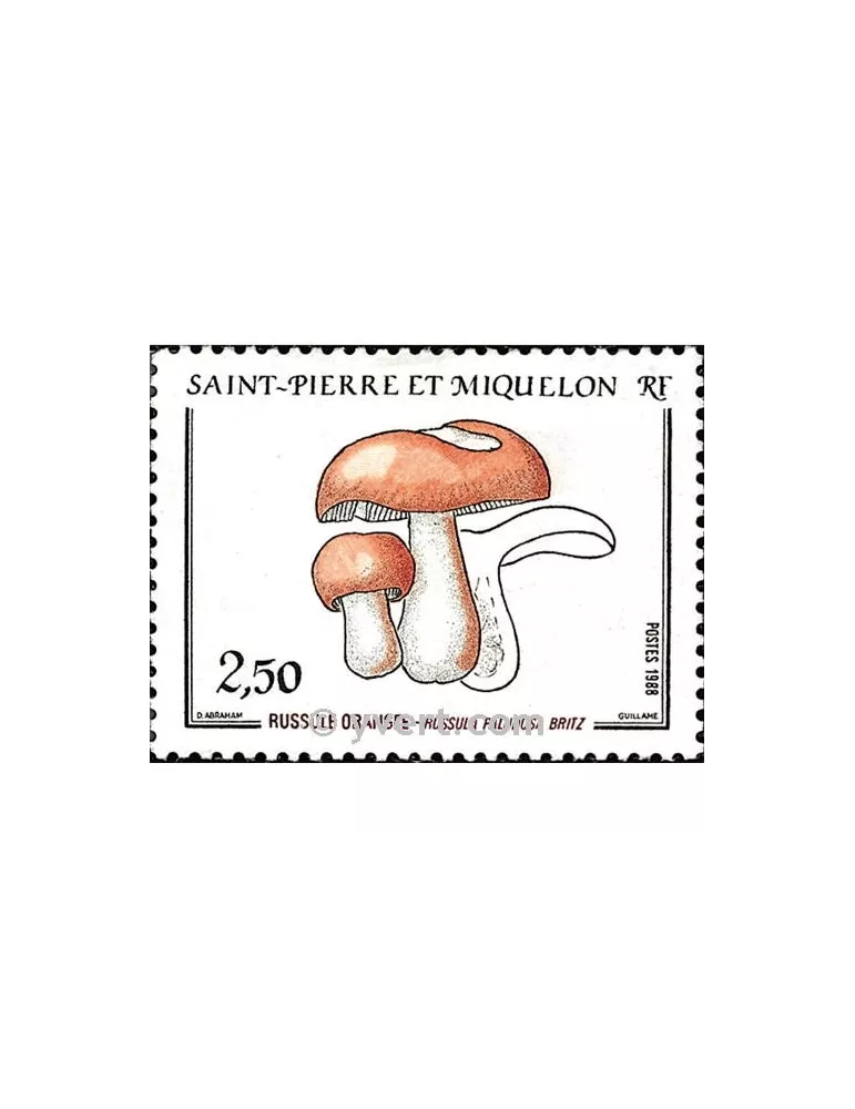 n° 486 - Timbre Saint-Pierre et Miquelon Poste