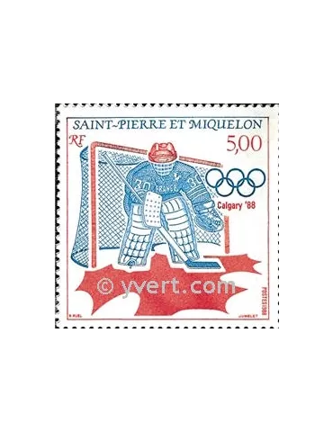 n° 487 - Timbre Saint-Pierre et Miquelon Poste