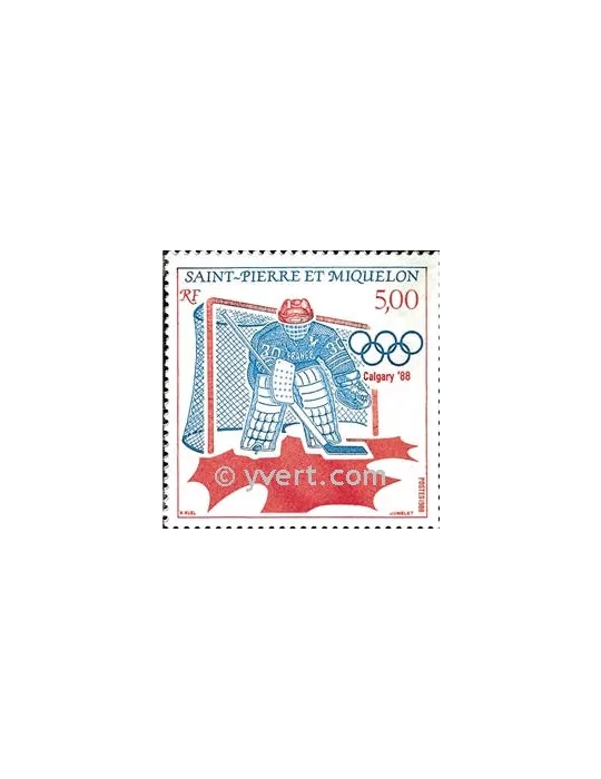 n° 487 - Timbre Saint-Pierre et Miquelon Poste