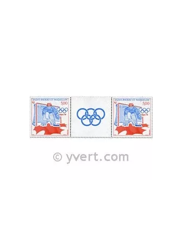 n° 487A - Timbre Saint-Pierre et Miquelon Poste