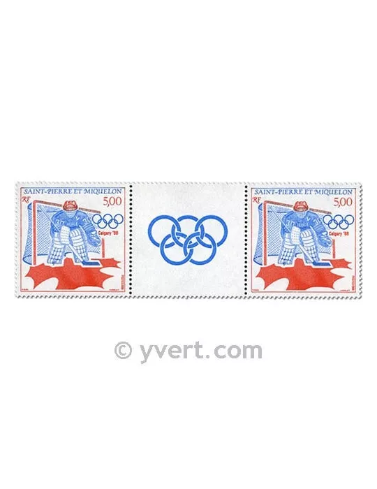 n° 487A - Timbre Saint-Pierre et Miquelon Poste